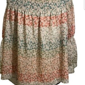 Vince Camuto Multicolor Floral Blouse